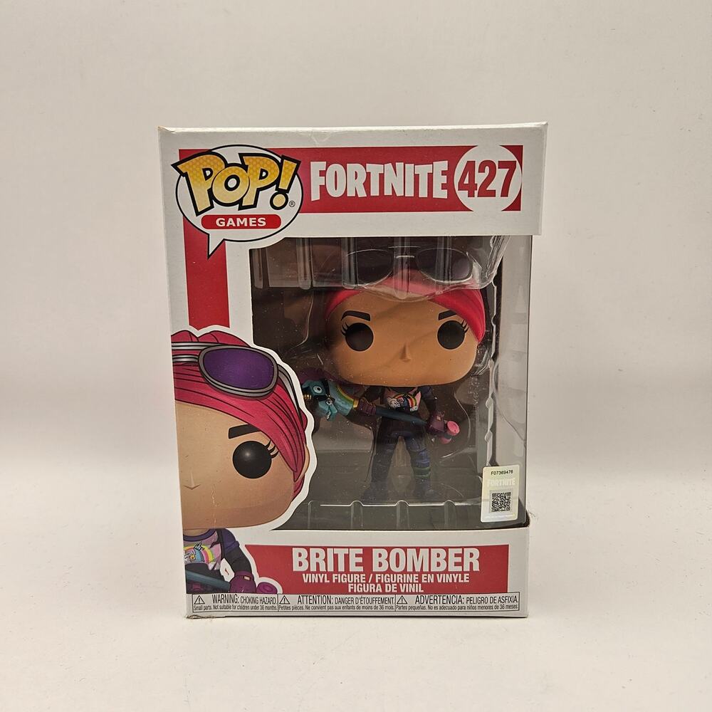FUNKO POP! FORTNITE #427 BRITE BOMBER VINYL FIGURE